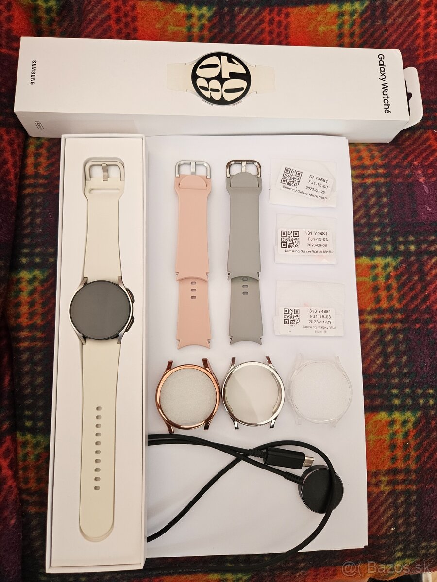 SAMSUNG GALAXY WATCH6 40 MM ZLATÉ