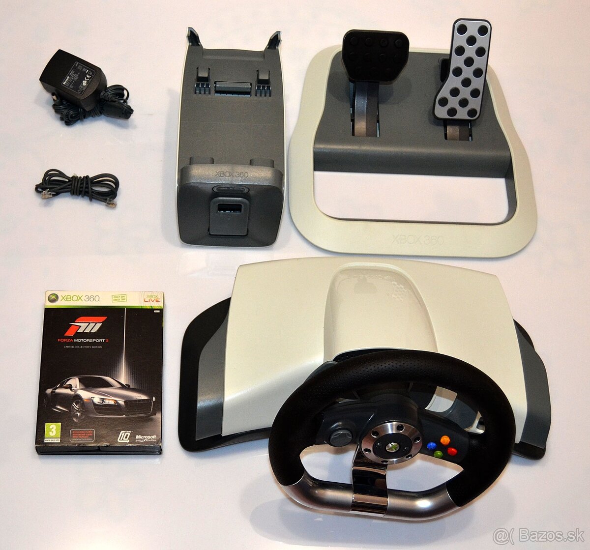 Volant pre Xbox 360 + Forza Motorsport 3