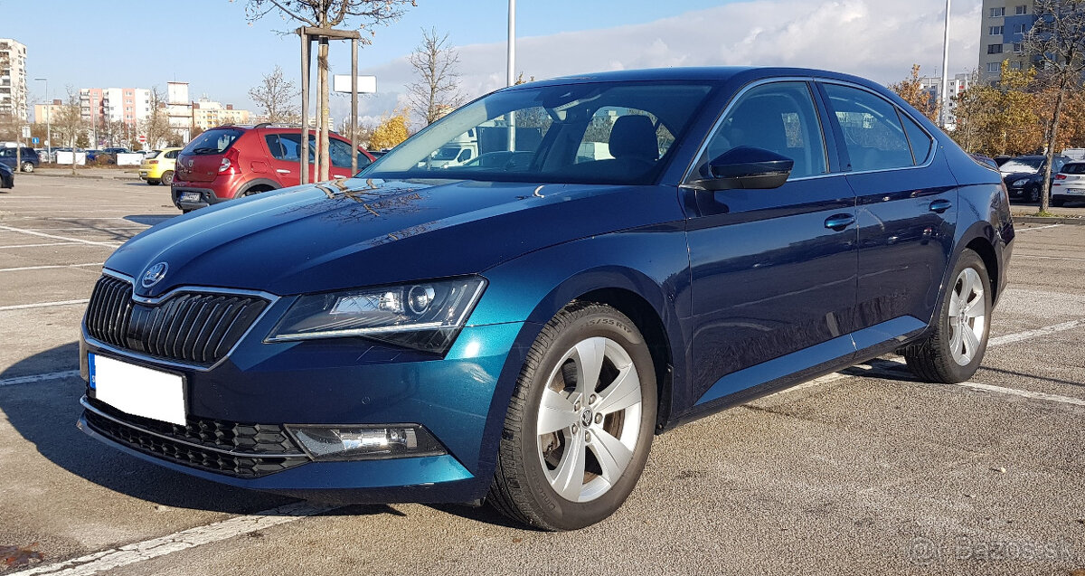 Škoda SuperB 1,6TDI 88kW Ambition 5/2018-131.000km