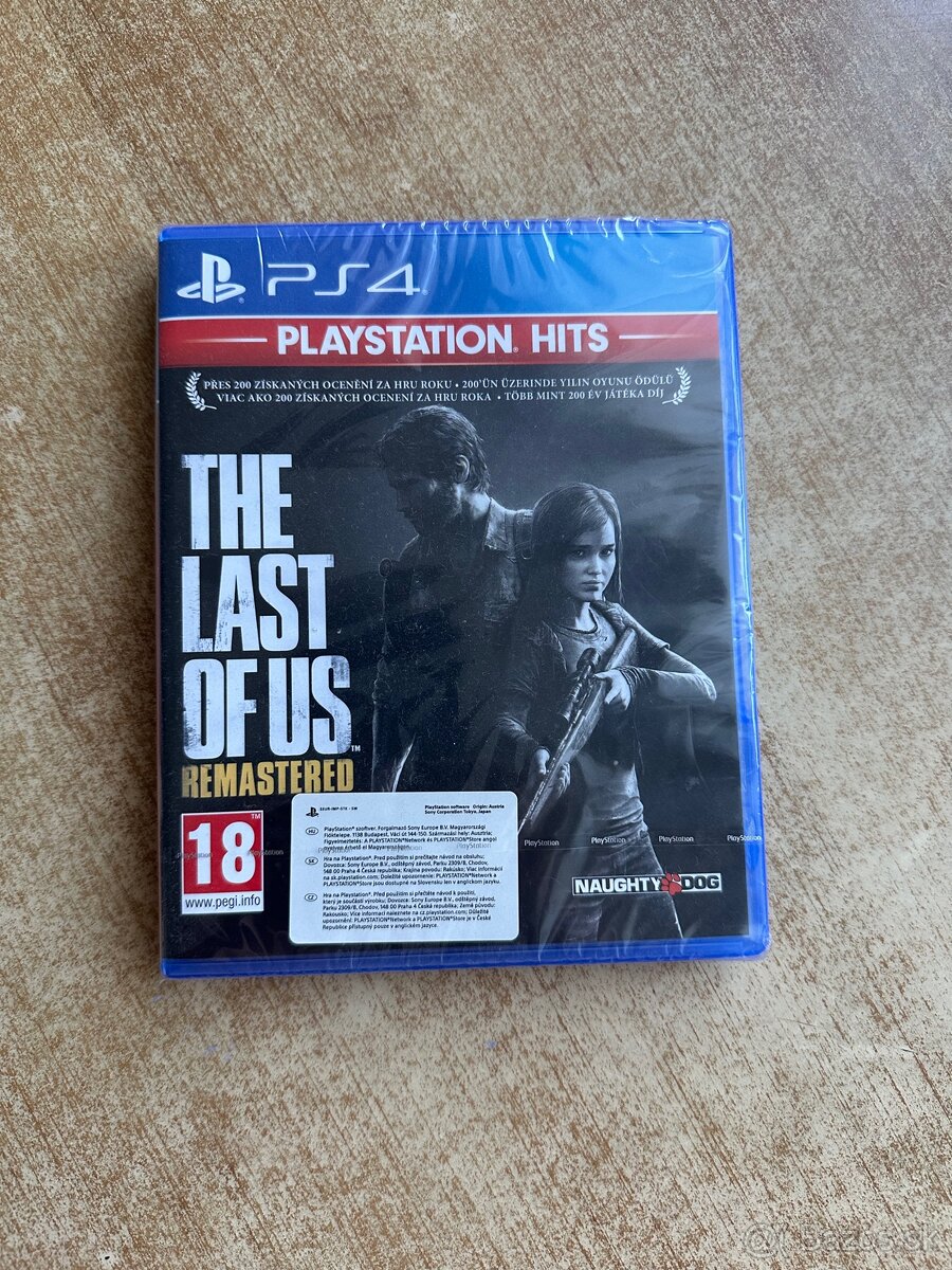 Predám The last of us remastered ps4