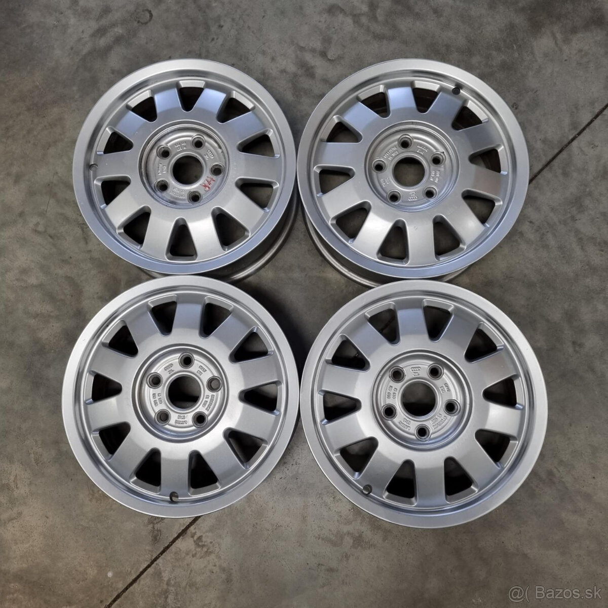 Originál Audi A4 Avant disky 5x112 R15 ET45