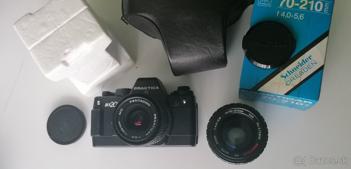 PRAKTICA BX 20 & Pentacon 2,8/28 mm+70/210