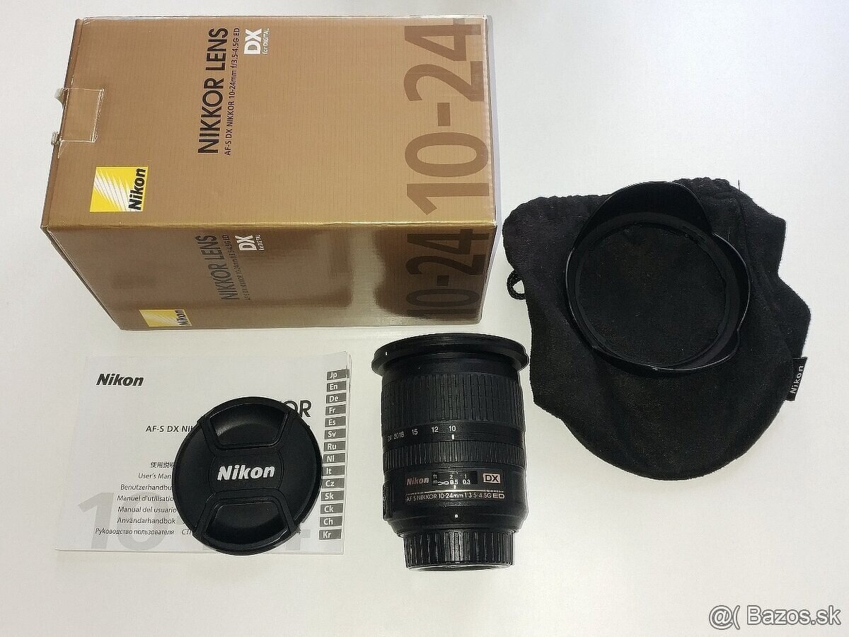 Nikon AF-S Nikkor 10-24mm f/3,5-4,5G ED DX