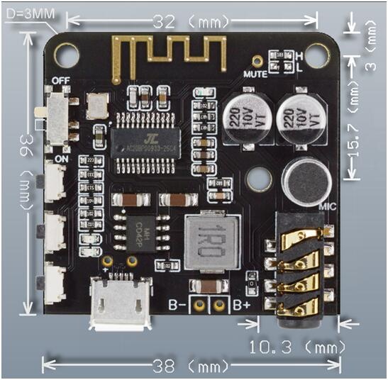 PCB bluetooth modul