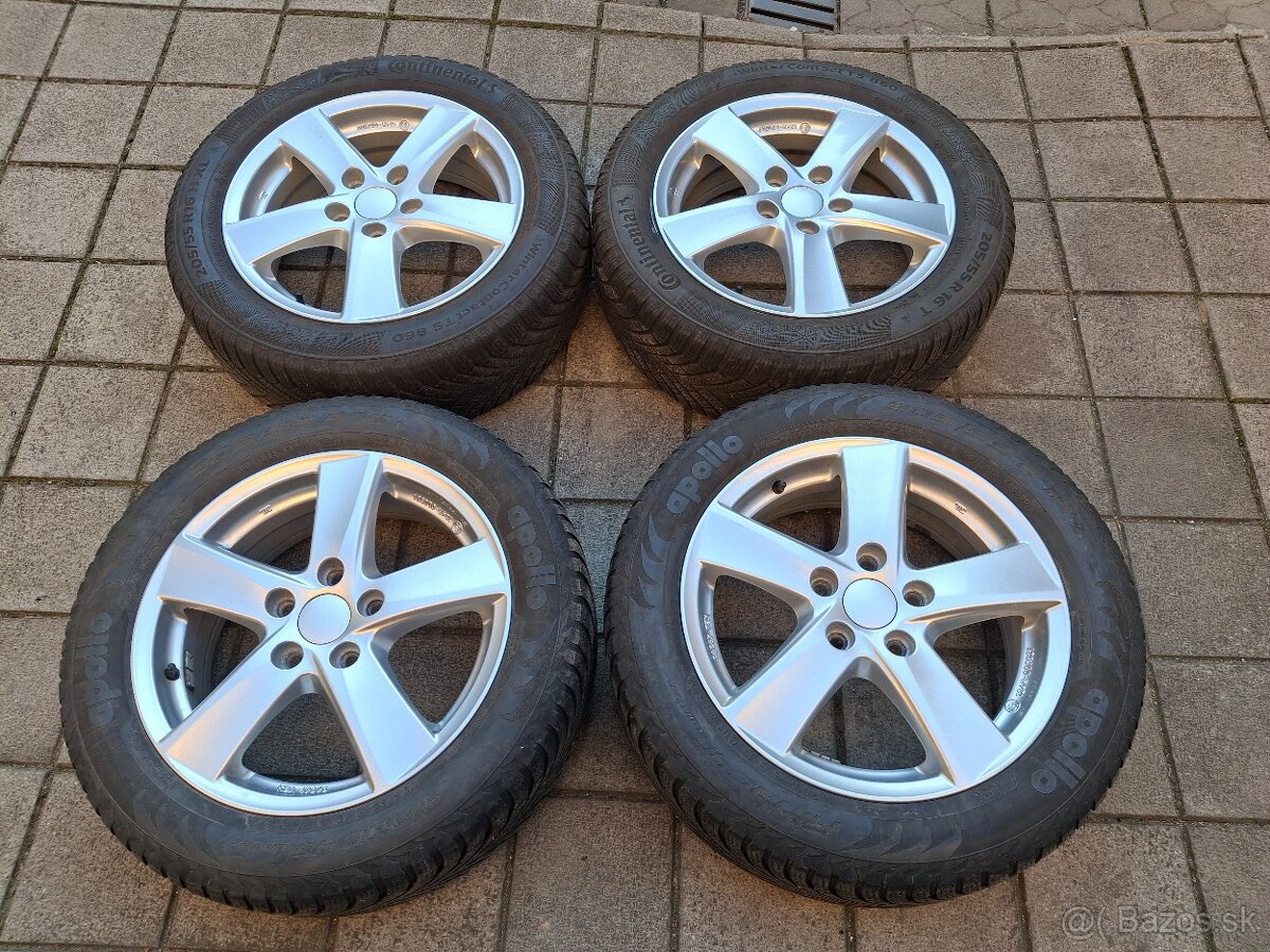 zanovne ALU 5x112 16" SKODA,VW, SEAT, AUDI