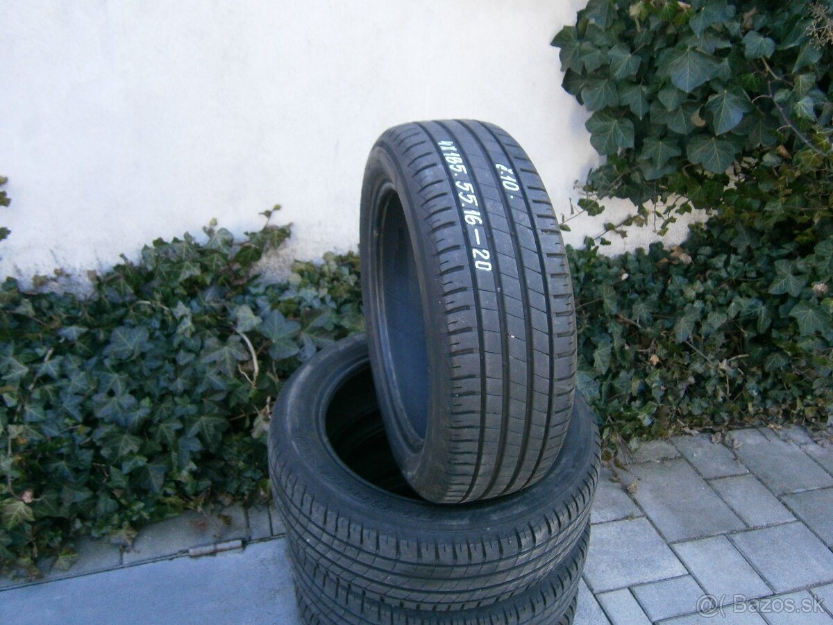 Predám 4x letné pneu BFGoodrich  185/55 R16 87VXL