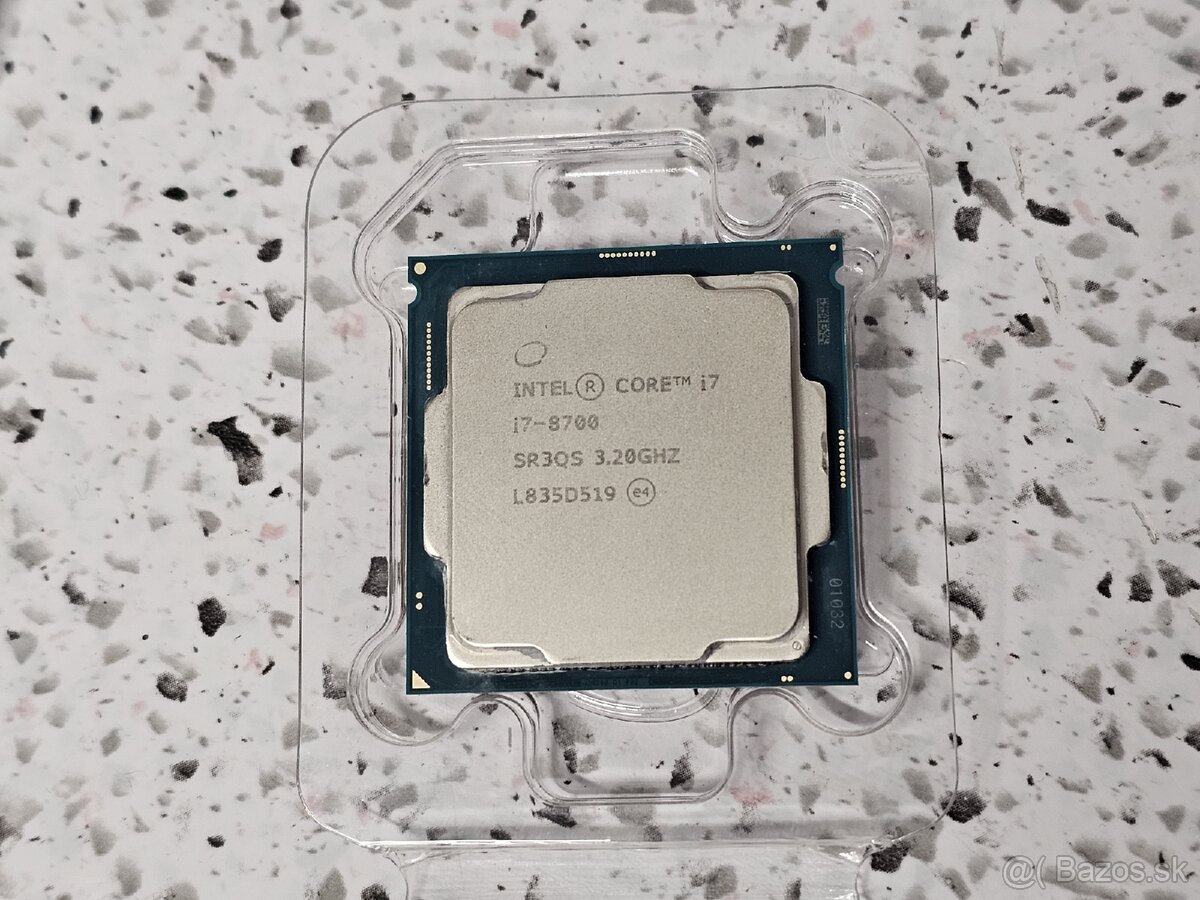 Intel Core i7-8700 6C/12T 3.20-4.60GHz
