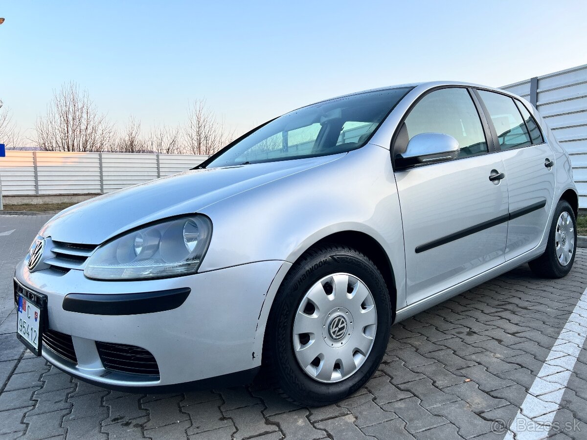 VW Golf mk5 1.9TDI 77kW HATCHBACK ✅CENA NA SK ŠPZ