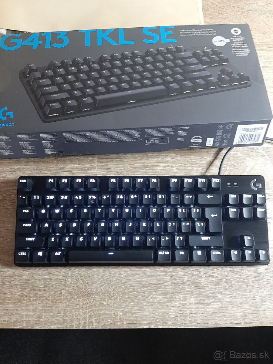 »»» Logitech G413 TKL SE – mechanická klávesnica «««