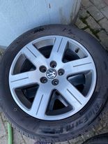 Letné pneu na alu diskoch 205/55 R16