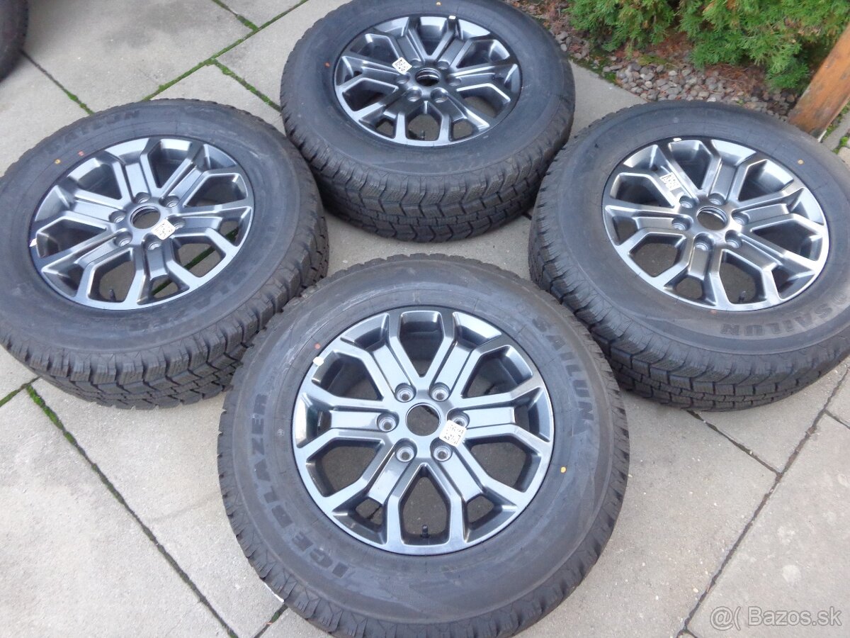 new Ford Ranger / VW Amarok zimna sada kolies 265/65R18