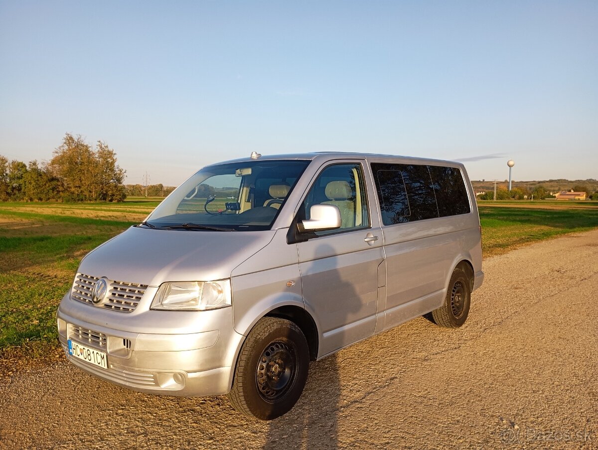 Vw Transporter T5, 2.5Tdi 96kw, automat, Webasto