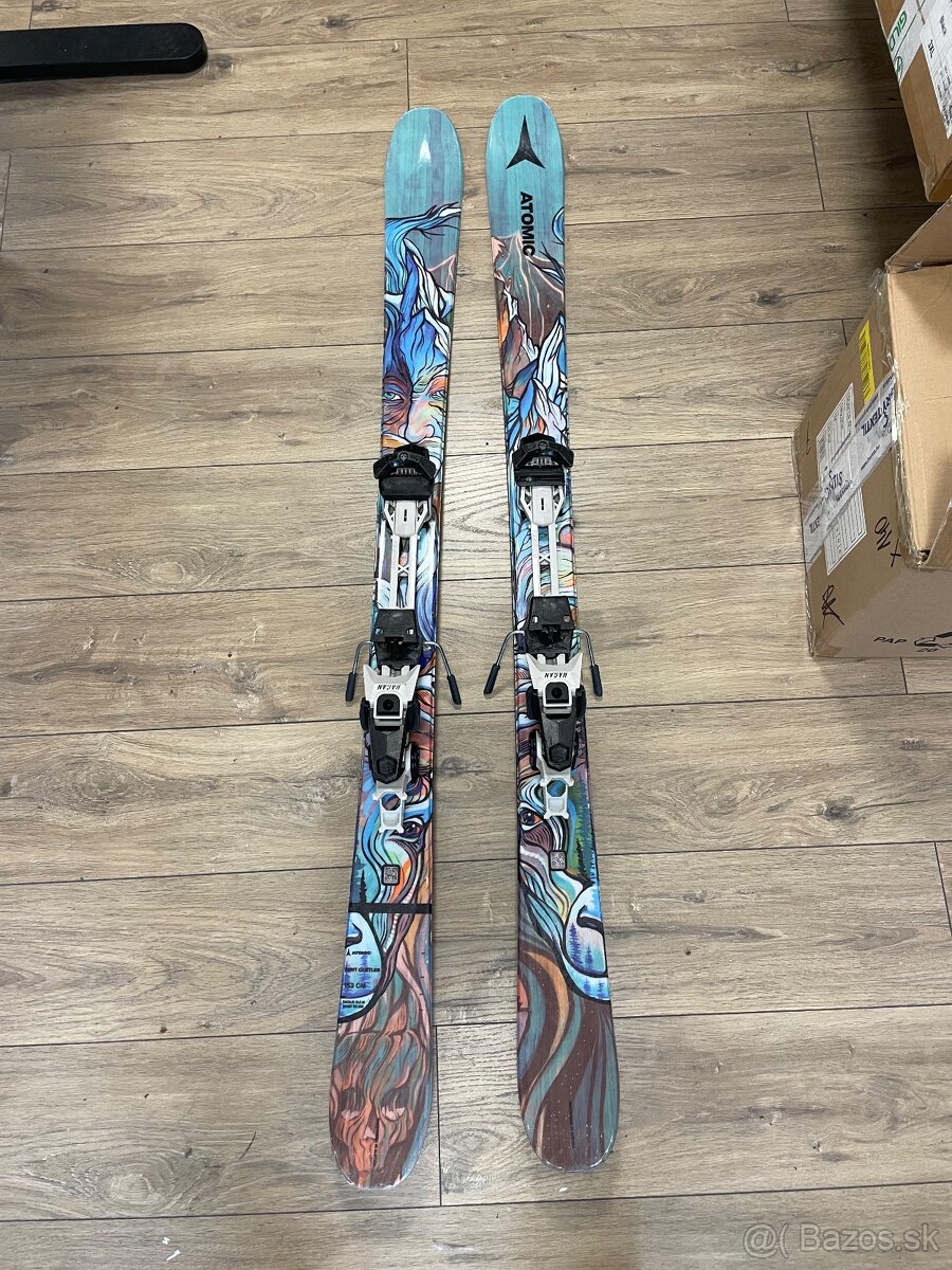 Predam freeride lyze Atomic Ben Chetler, 153cm + viazanie