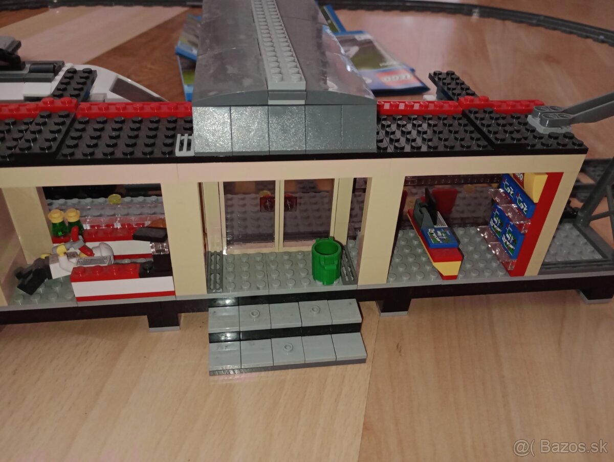 Elektrický Lego vláčik