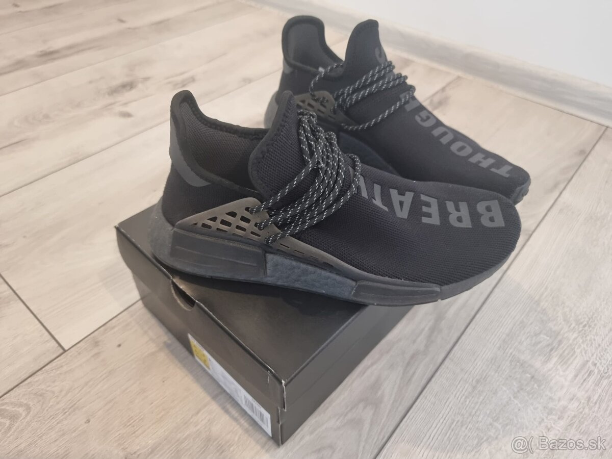 Adidas x Pharrell Williams Human Race NMD 'Triple Blac