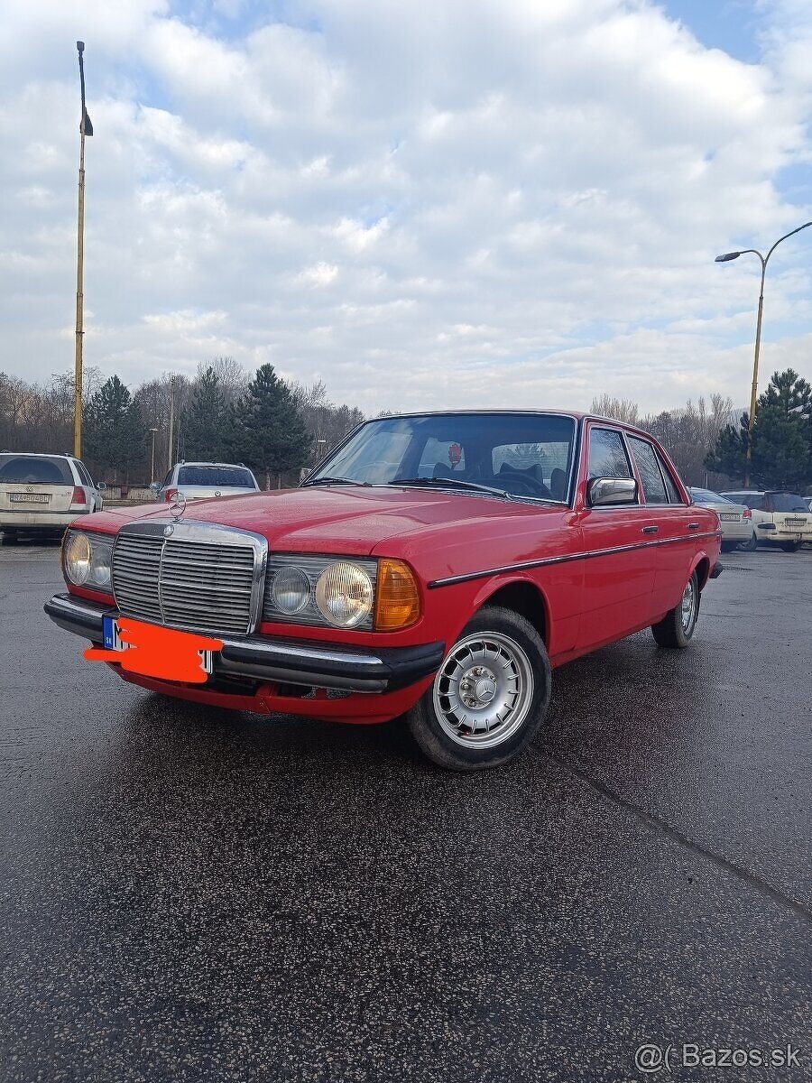 Predám vymením Mercedes w123 piano 200d 1977