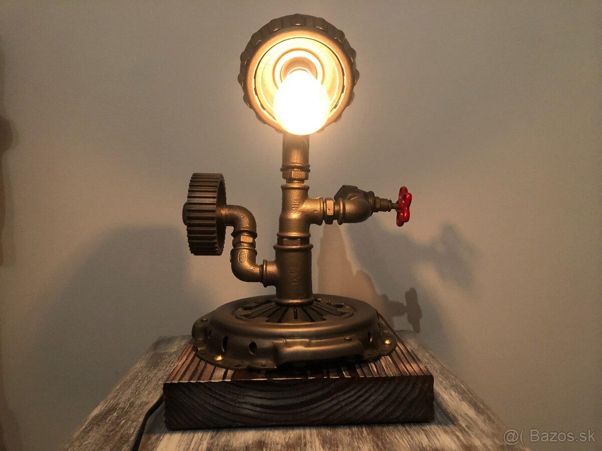 Industriálna lampa - steampunk