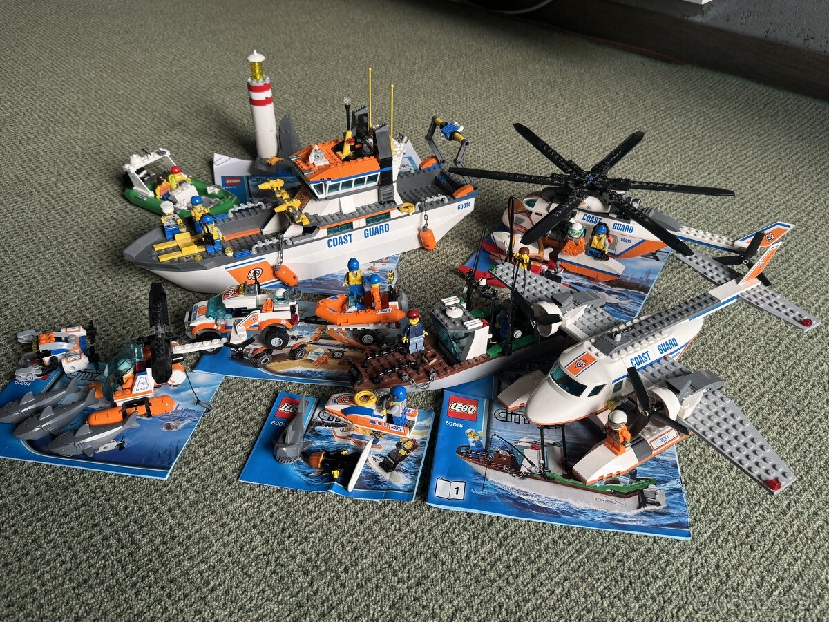 Predam sadu LEGO Coast Guard 60011 60012 60013 60014 60015