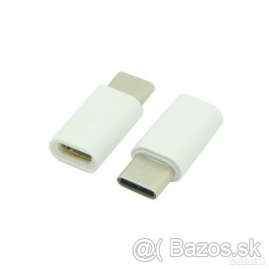 Predám nový adaptér mikro USB samica na USB-C samec