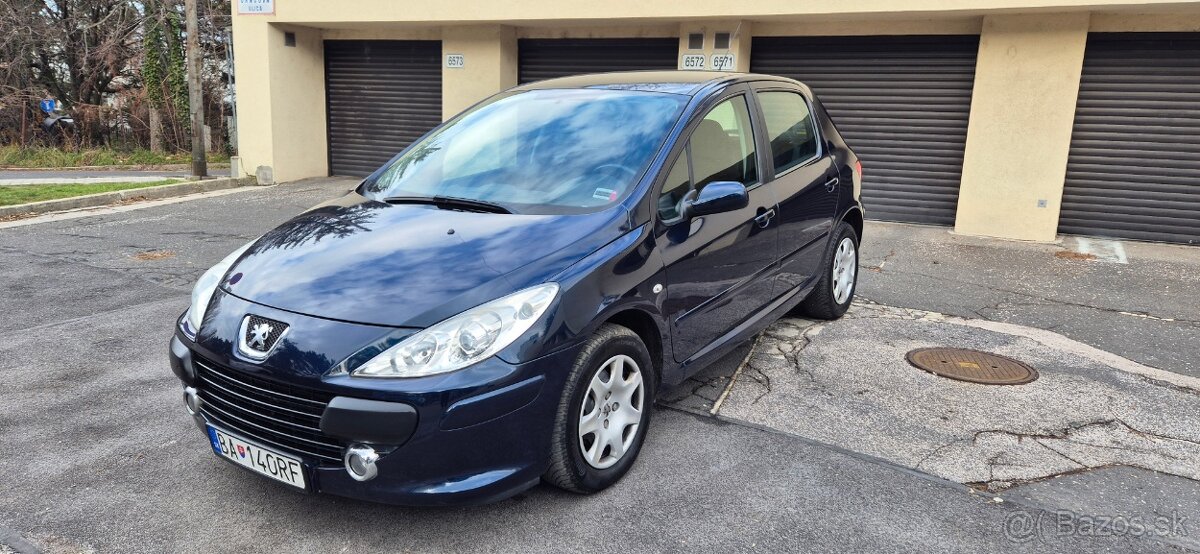 Predam Peugeot 307 1.6 HDi 80kW, klima, SR, SK