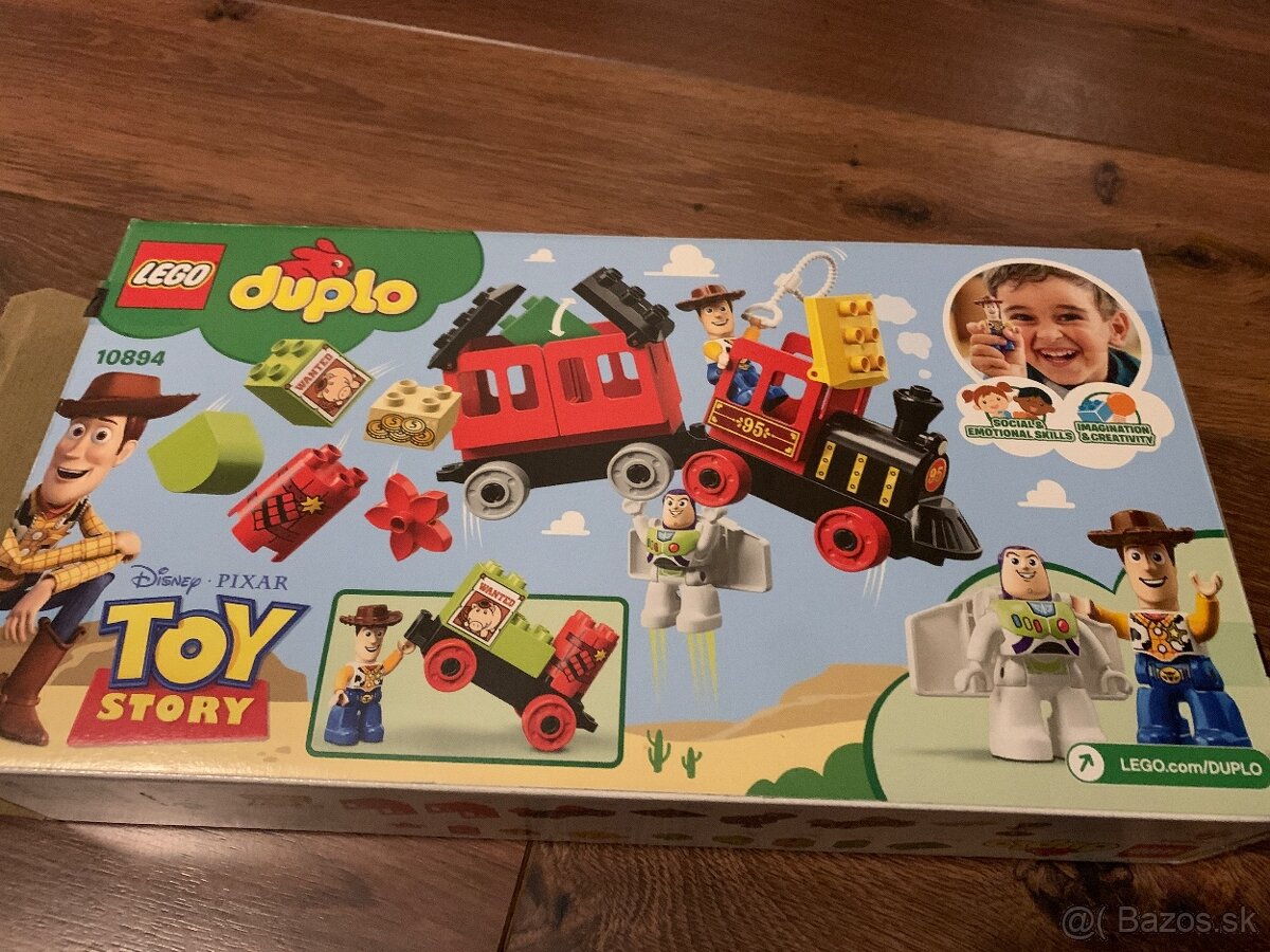 Predám Lego DUPLO 10894 - Vláčik z Toy Story (parný)