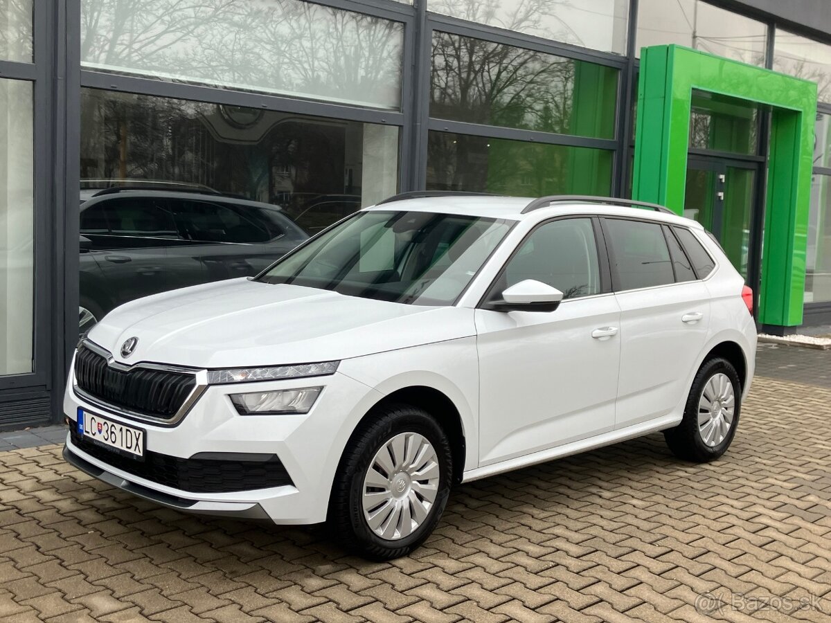 Škoda Kamiq 1.0 TSI  81kW/110PS v záruke 03/2028