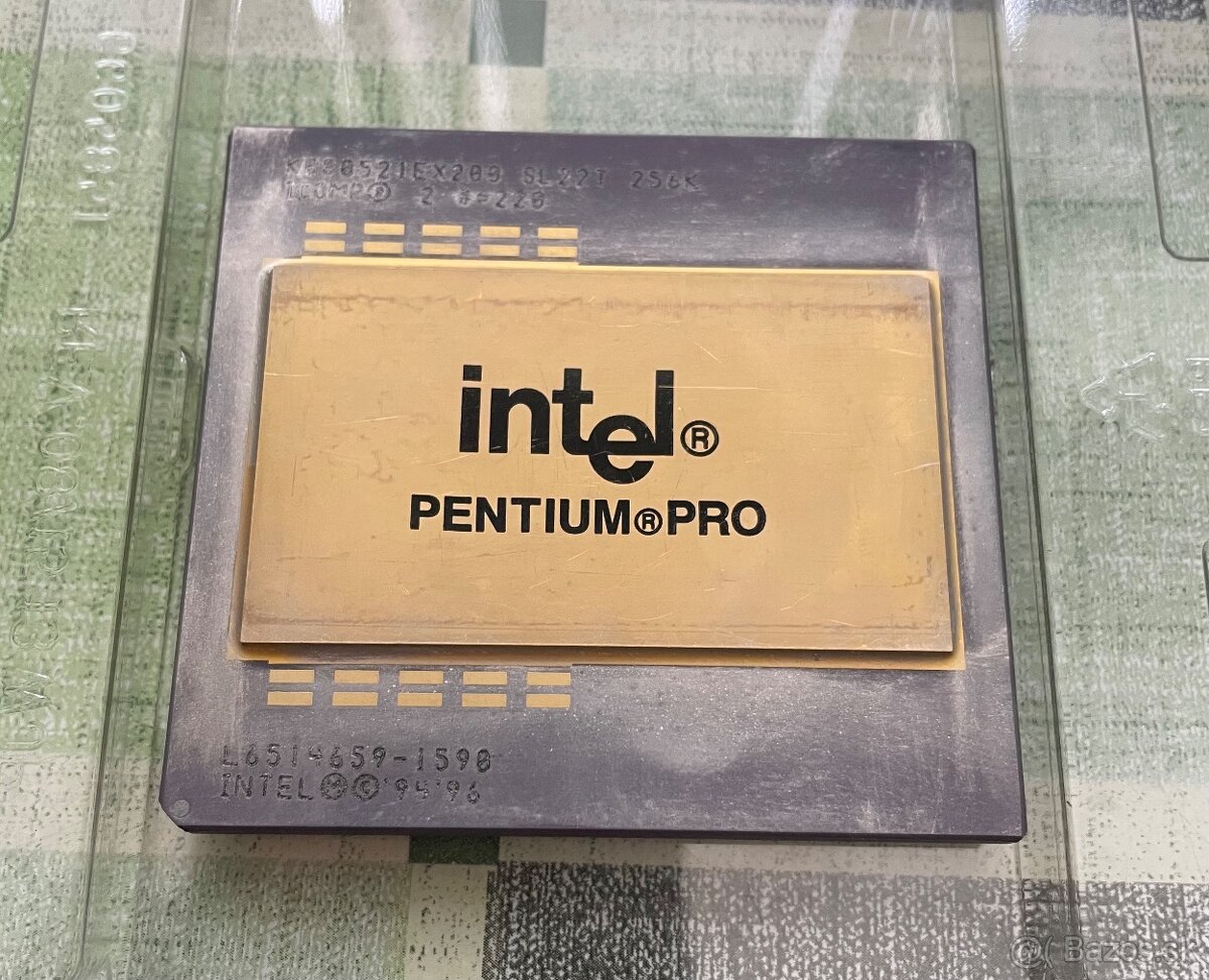 Intel Pentium pro - zberateľský kúsok