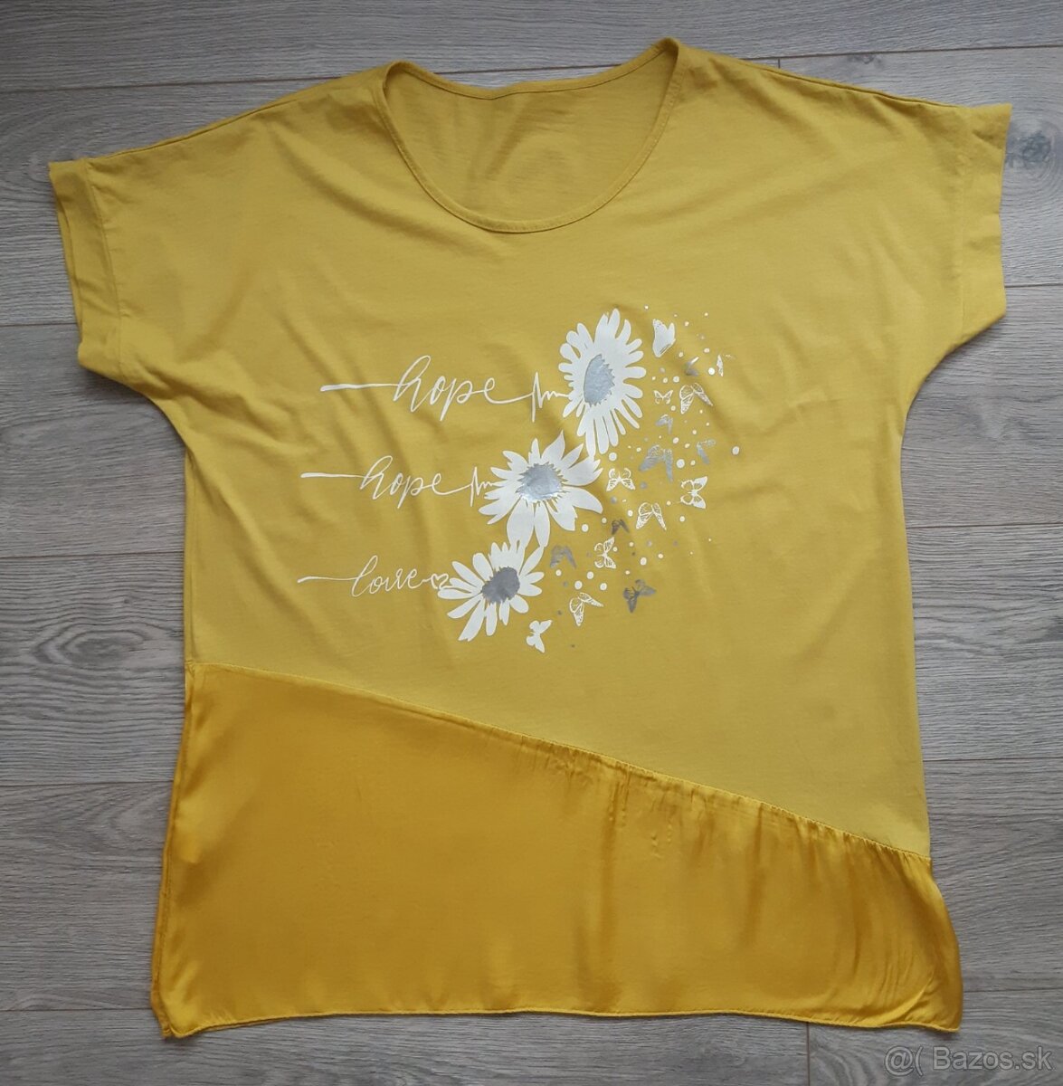 Žlté tričko XL/XXL