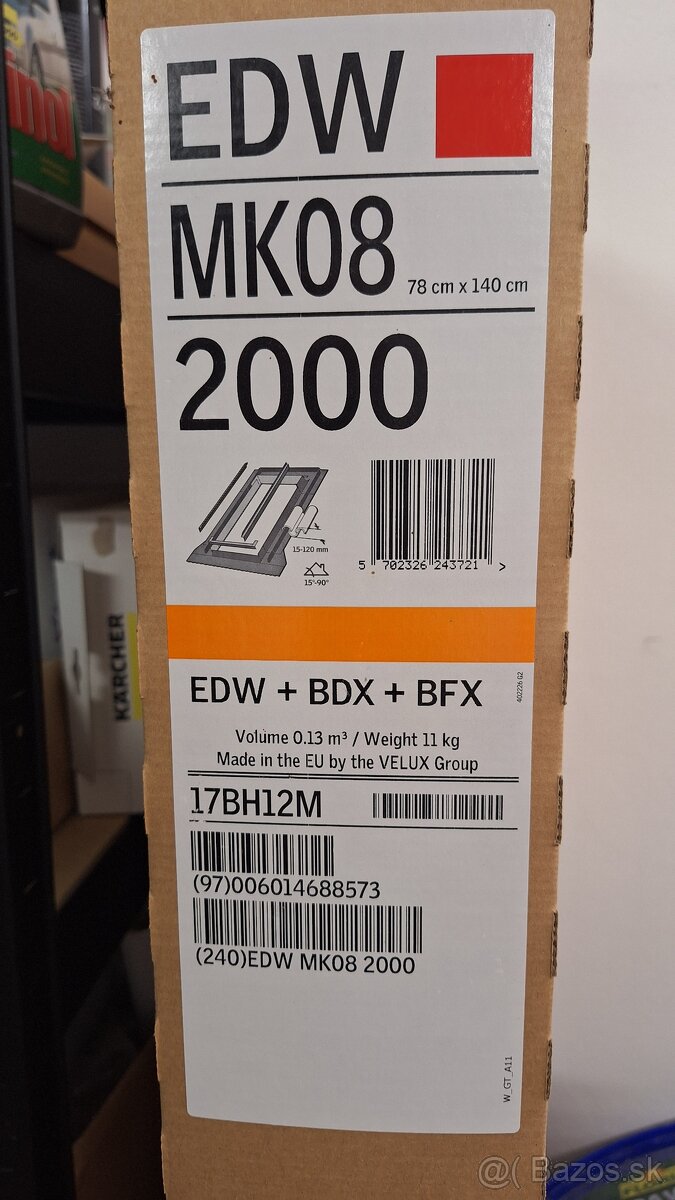 Velux EDW 2000 78x140 MK08