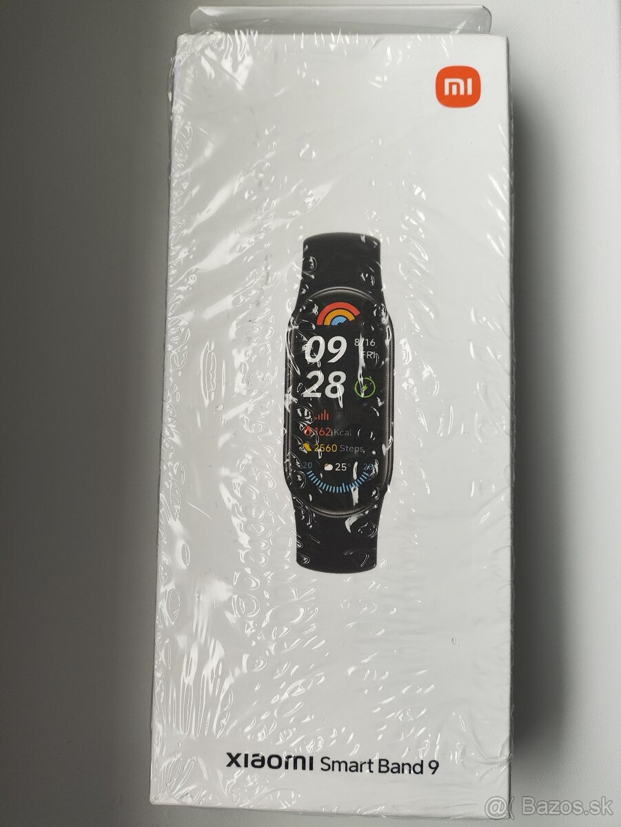 Xiaomi Mi Band 9 black - nový zabalený