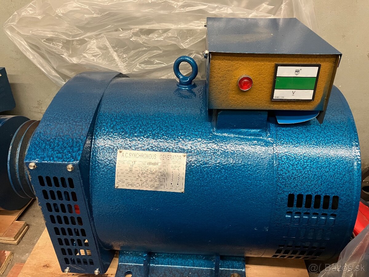 Synchronny alternator 15kW s AVR