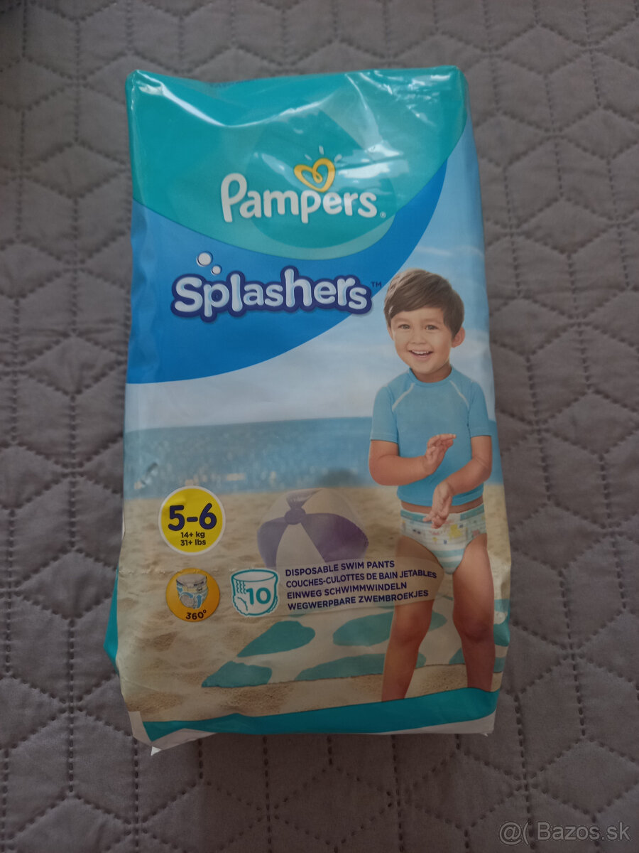 Pampers Splashers veľ. 5 - 6 (14+ kg)