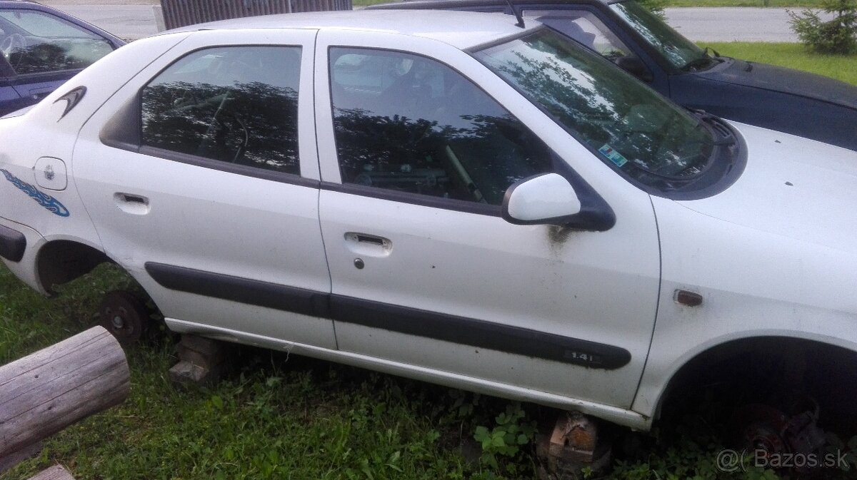 Predám dvere na citroen xsara