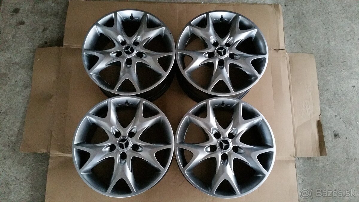 17" 5x112 HLINÍKOVÉ DISKY VW, ŠKODA, AUDI, SEAT, MERCEDES