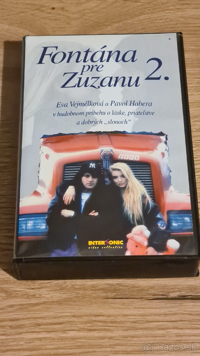 Predam VHS kazetu FONTANA pre ZUZANU 2