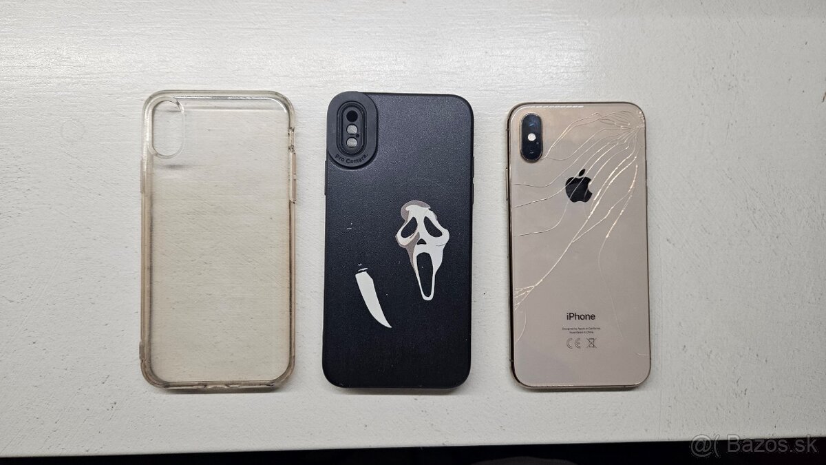 Apple iPhone XS 64GB - puknutý zadok, aj vymením