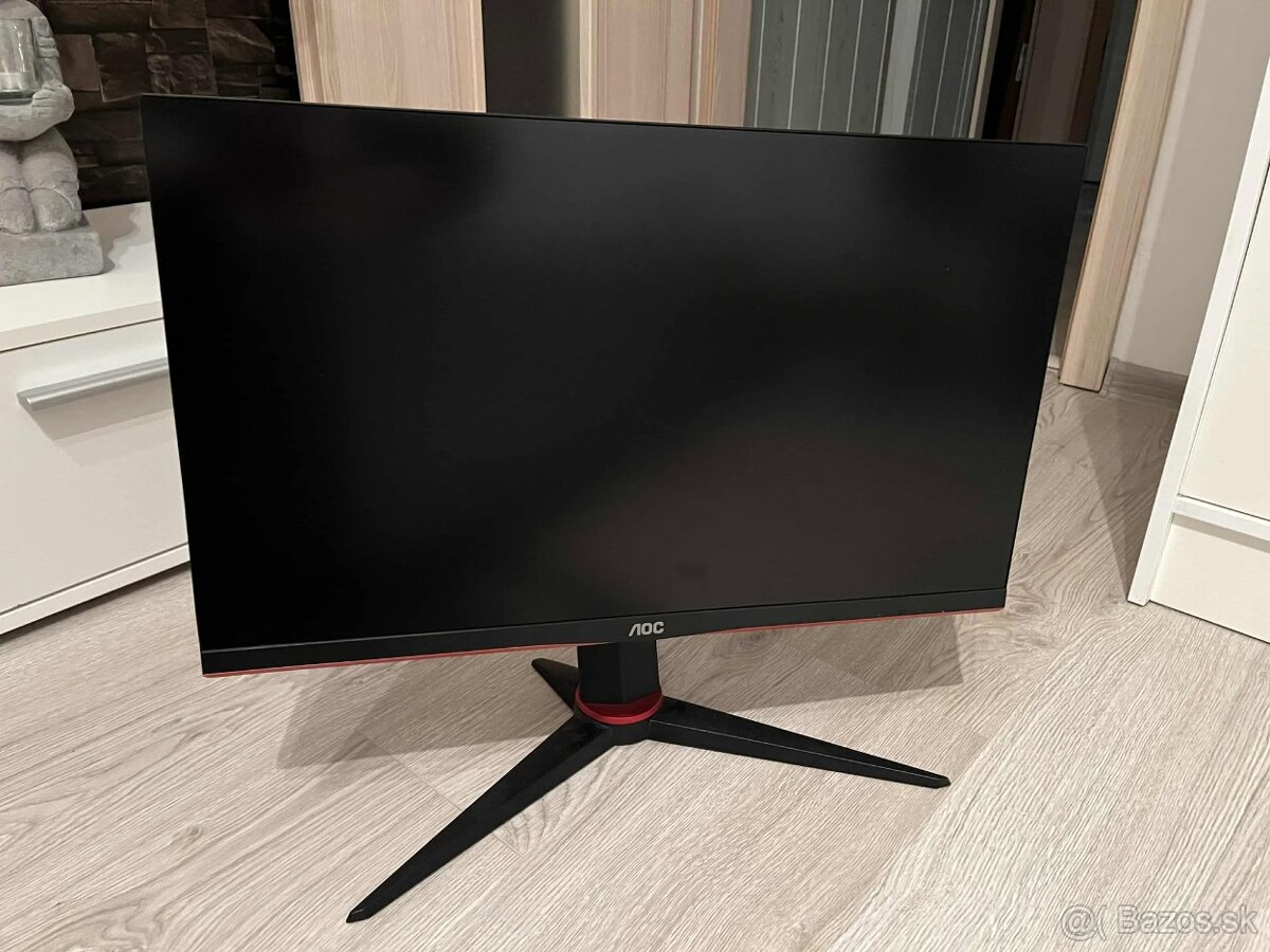 24" AOC monitor, Quad HD, 165 Hz , v záruke- osobný odber