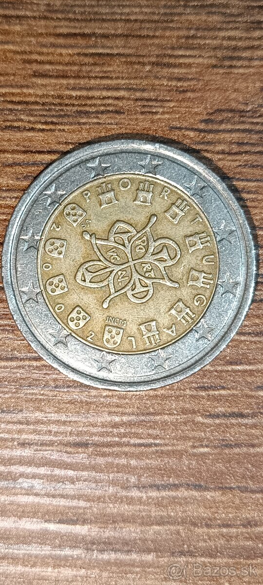 2€ Portugalsko 2002