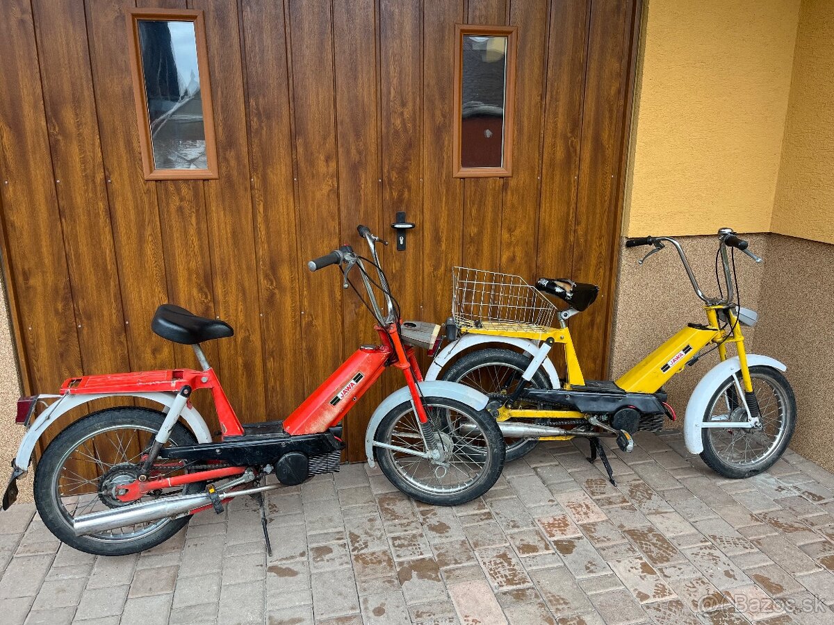 2x Jawa Babetta 207 originál stav