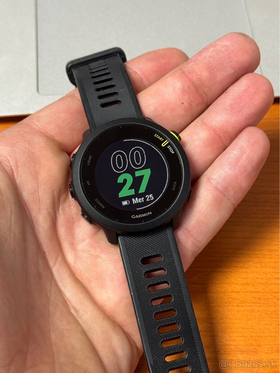 Garmin Forerunner 55 Black - len odskúšané