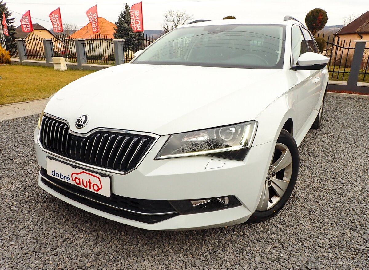 ŠKODA SUPERB COMBI 2.0TDI 110kW - MATRIX, NAVI, ŤAŽNE