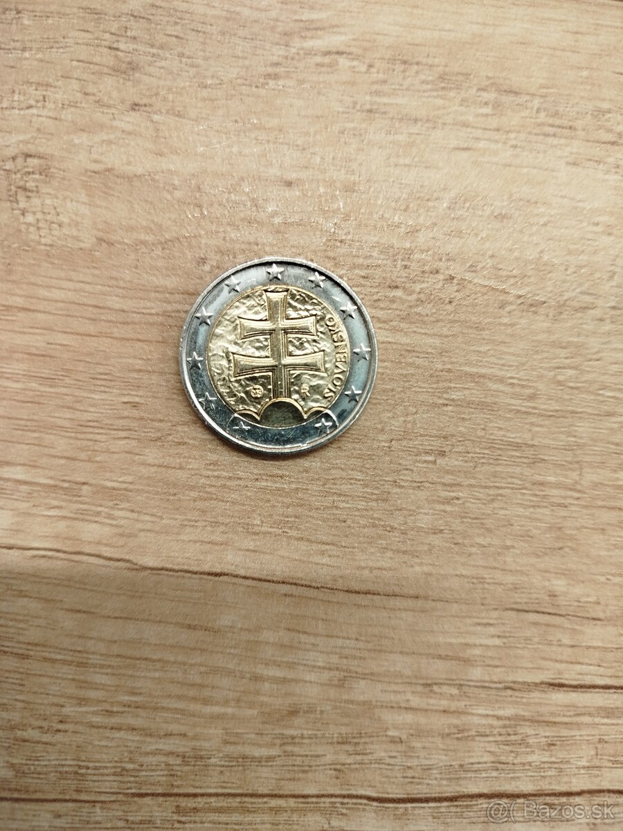 2 euro bez hviezdy