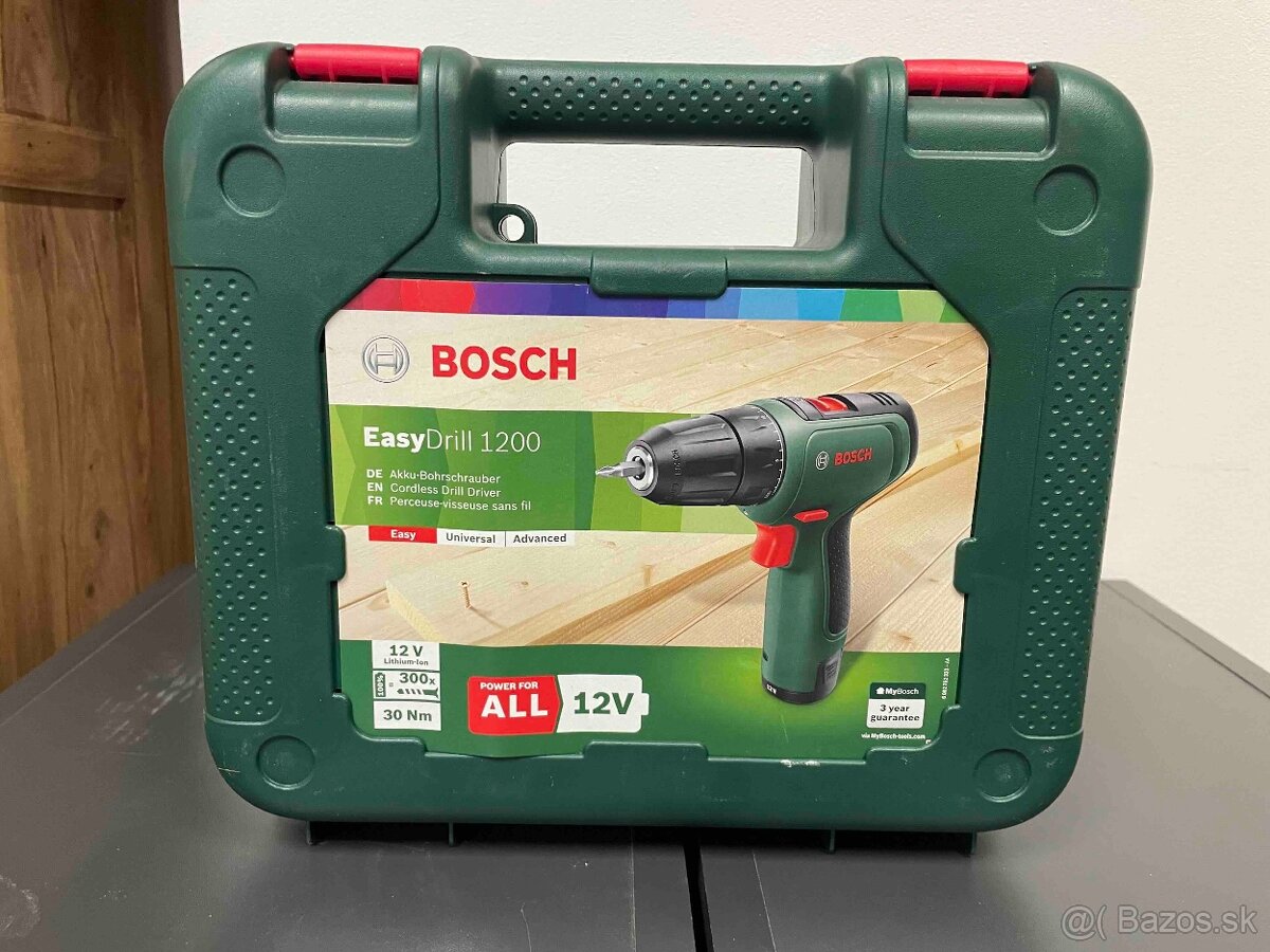 Predám Bosch  EasyDrill 1200 - NOVÉ