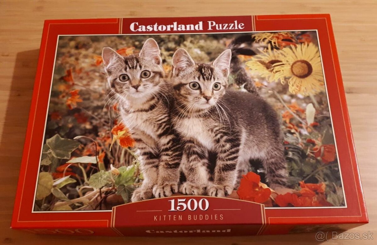 Puzzle Castorland - Kitten Buddies, 1500 dielikov
