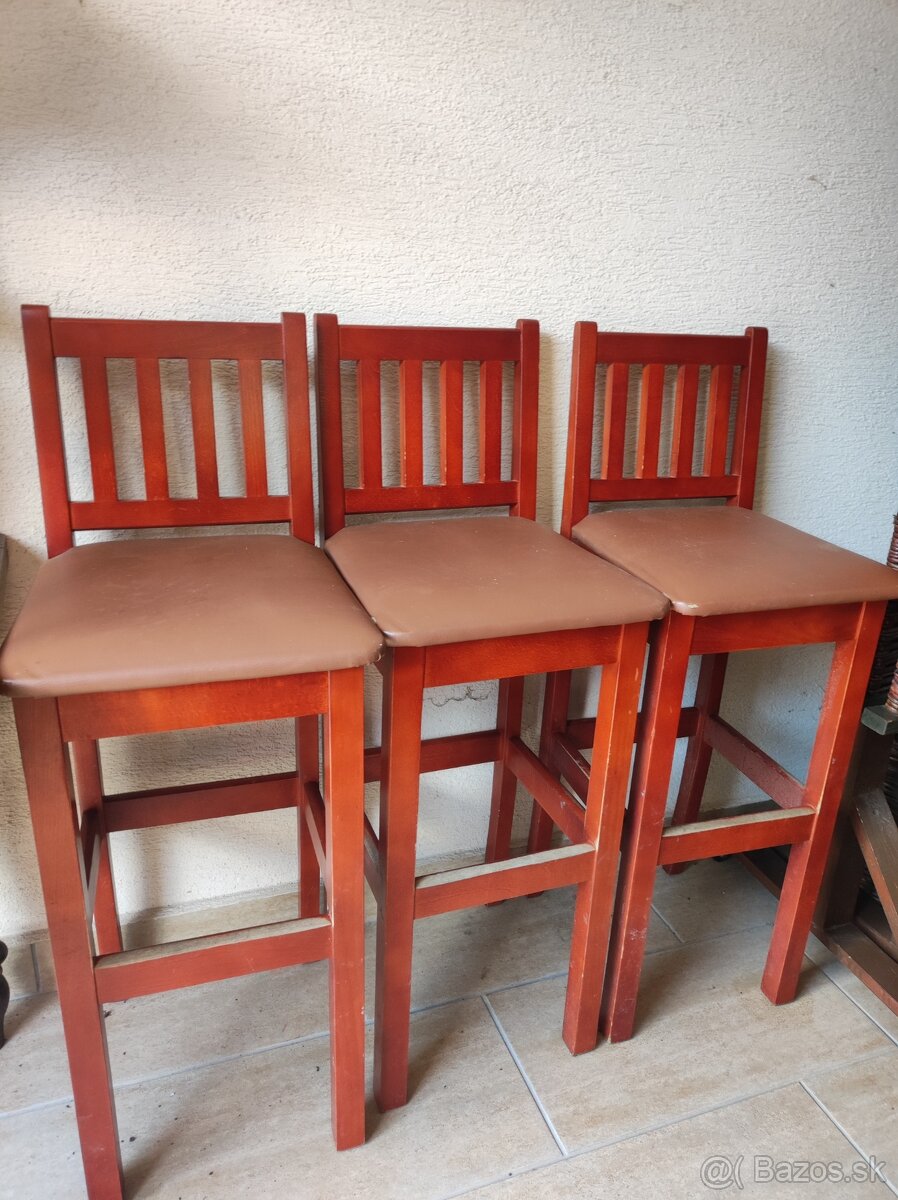 Barové stoličky 5ks
