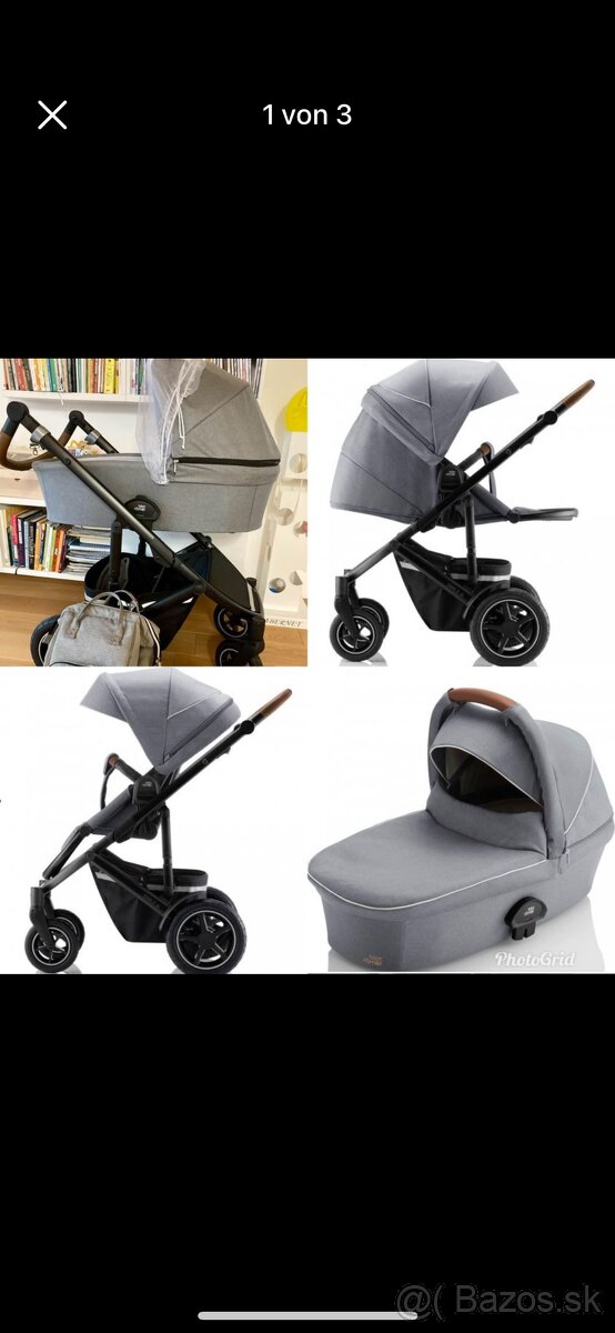 Römer Britax Smile lll + Cybex vajíčko