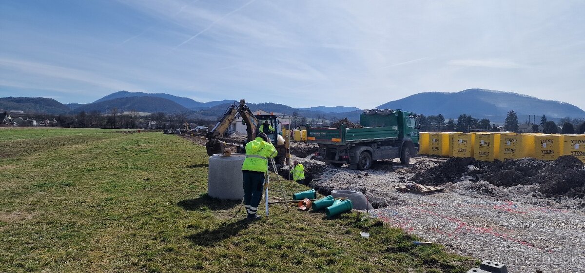 Stavebný robotník / montér - výstavba inžinierskych sietí