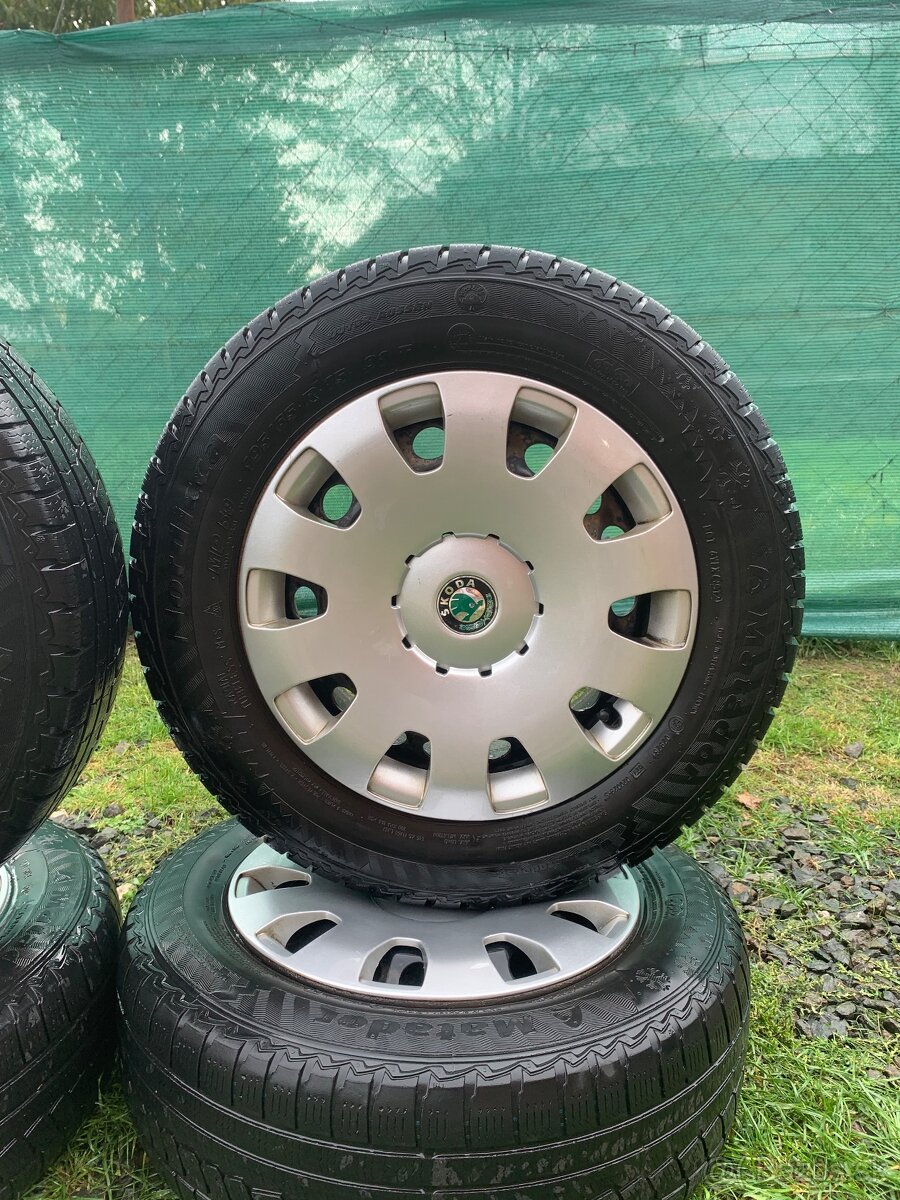 Nove zimné pneumatiky 195/65 r15 5x112 uplne nové