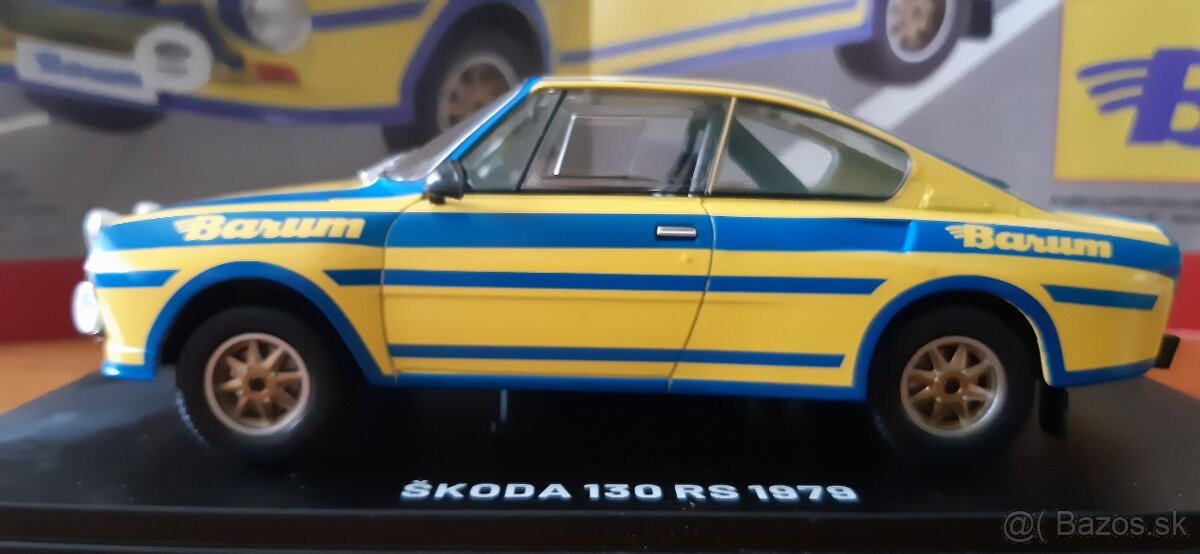 škoda 130 RS 1:24 Barum