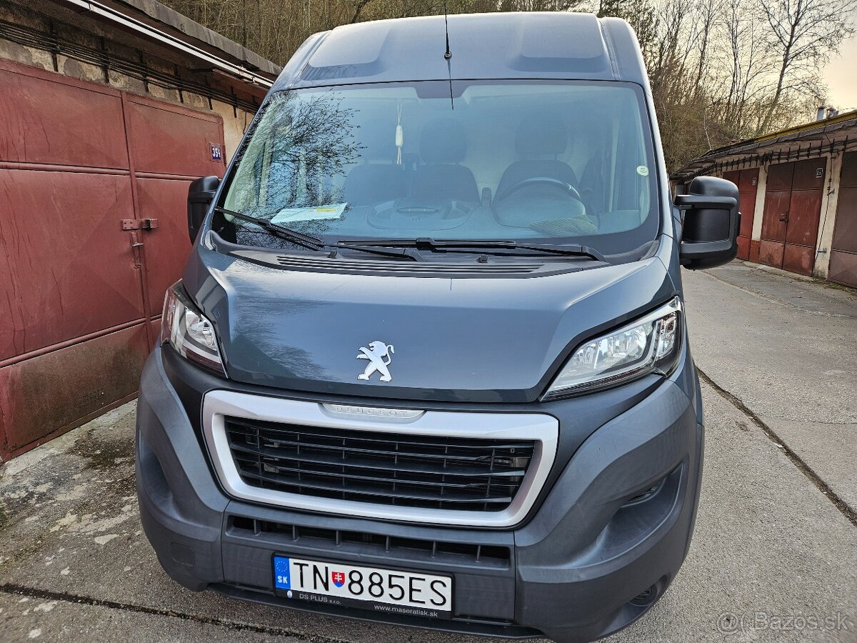 Peugeot Boxer 2.2HDi 130k, nájazd 137000, 8/2015 L2H2